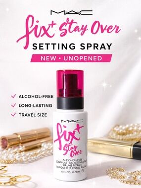 MAC Fix+ Stay Over Setting Spray Mini 30ml | Alcohol-Free | NEW